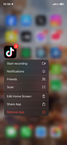 Tiktok app acc - acc, iphone